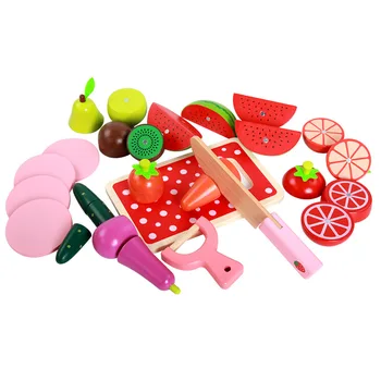 

mylb Cartoon Rabbit Cartoon Bear Change Clothes Wooden Toy Puzzles Montessori Educational Dress Changing Jigsaw Puzzle toys for