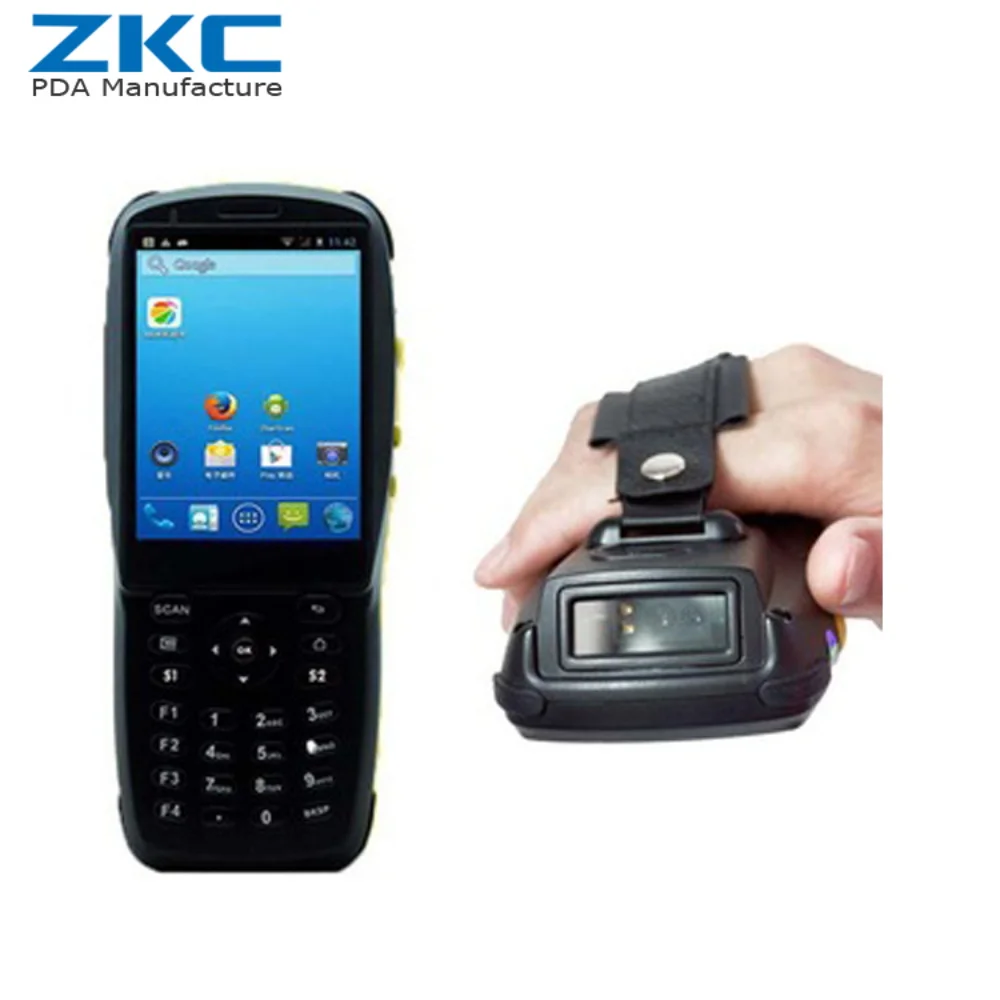 Новейший профессиональный Прочный сканер штрих кода PDA Android WiFi/3G/NFC/RFID|Сканеры| |