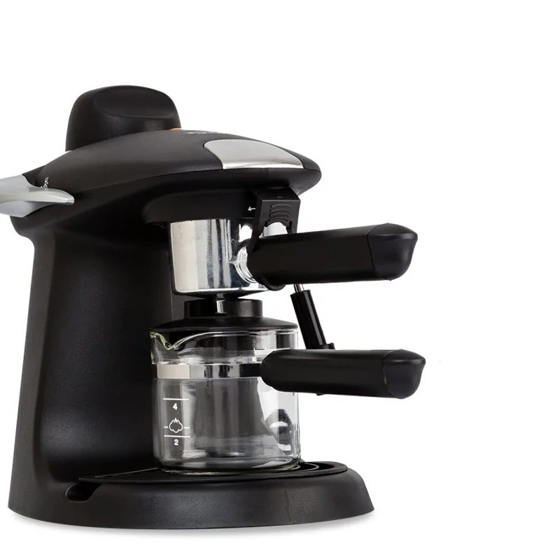 

82301 High pressure steam coffee making machine Black 730W 220V 5Bar pressure Non stick inner pot coating Adjustable steam size