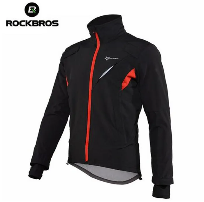 ROCKBROS велосипедная ветрозащитная куртка зимняя одежда Джерси пальто для