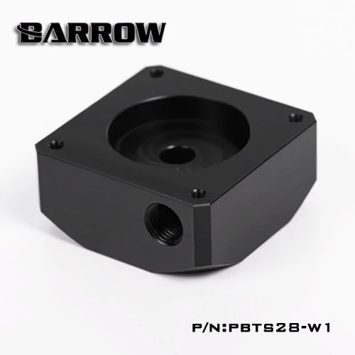 Барроу PBTS28 W1 ПММА/акрил/помпон крышка водяного насоса для DDC serise компьютера