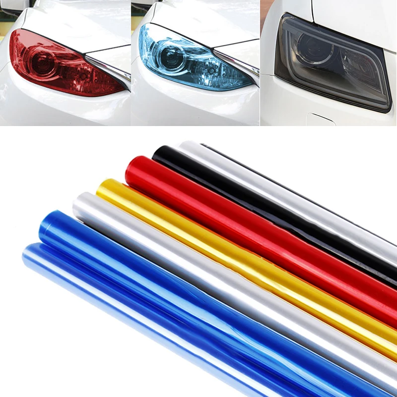 

Rovtop Auto Car Sticker Tint Headlight Taillight Fog Light Vinyl Smoke Film Sheet Sticker Cover Automobiles Decal Car Styling Z2