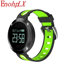 EnohpLX DM58 Bluetooth спортивный браслет пульсометр Смарт-часы монитор артериального давления пульсометр для Xiaomi Andriod IOS