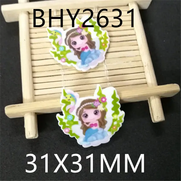 Free shipping 30x31MM 10pcs/lot cartoon planar resin BHY2631 | Дом и сад