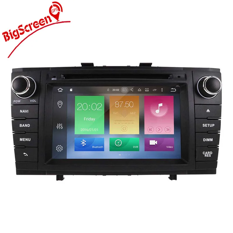 Flash Deal Android 8.0 7.1 Octa 8 Core Car DVD Player GPS Navigation For Toyota Avensis T27 2009-2015 Record Headunit Multimedia Stereo 2