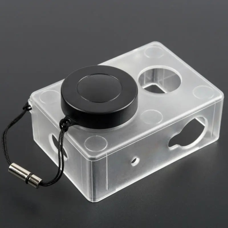 Xiaoyi Sports Camera transparent protective shell side frame with font b lens b font cover