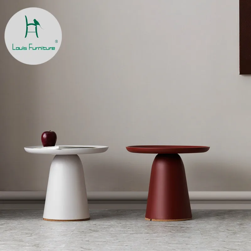 

Louis Fashion Simple Modern Living Room Teabedside Table Several Rich Collection Line Side