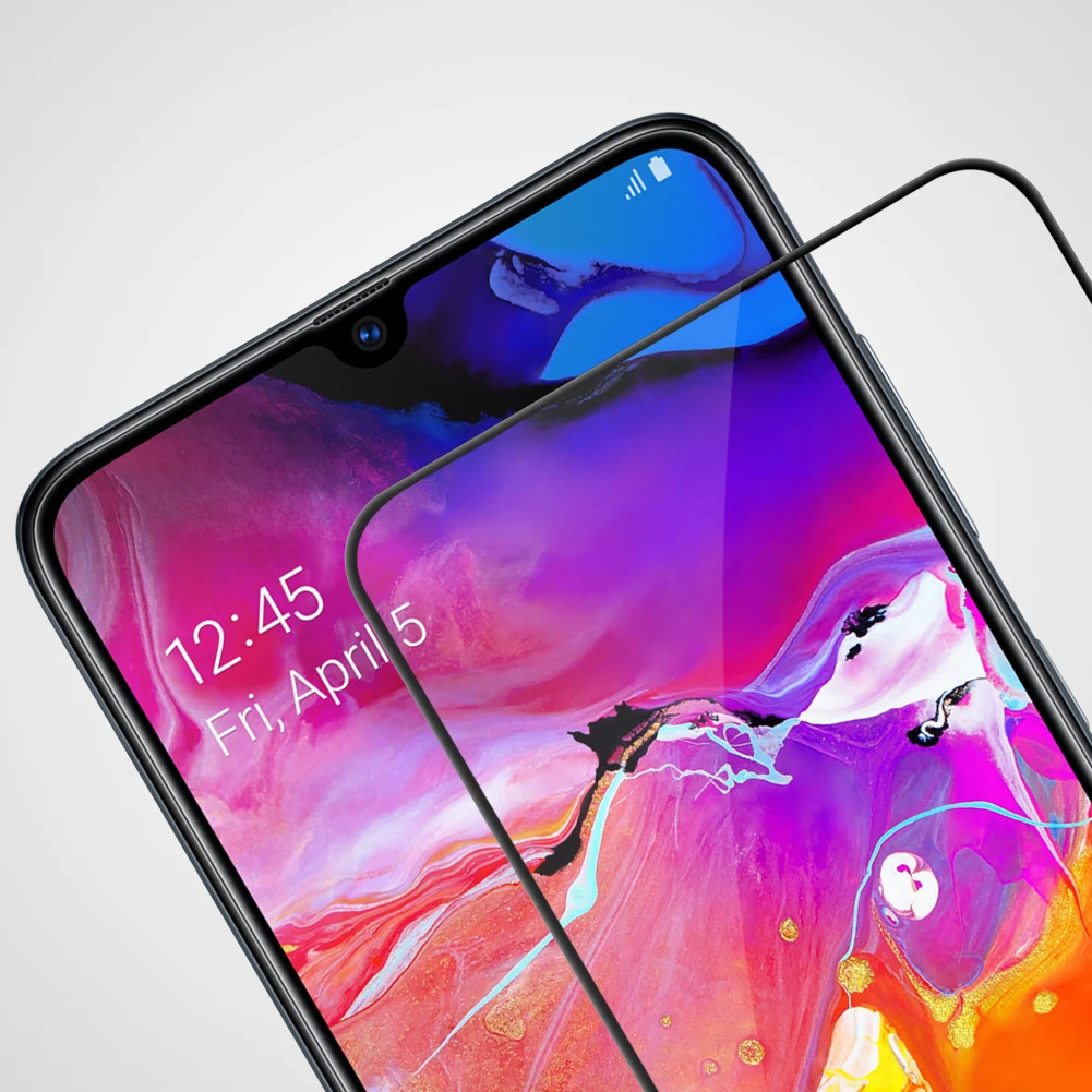 Для samsung Galaxy A70 стекло Nillkin протектор экрана CP+ полный клей покрытие закаленное стекло для samsung Galaxy A70 пленка 0,33 мм