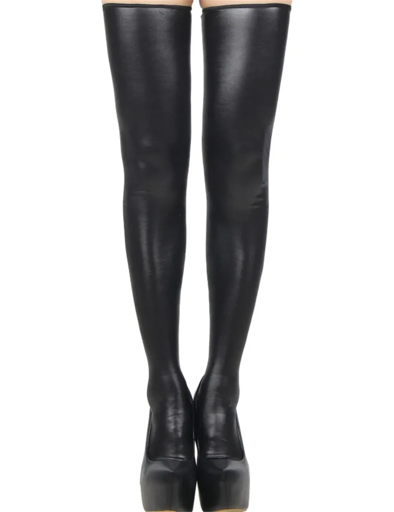 Calcetines de mujer sobre la rodilla bota de caña alta calcetines látex  look sexy medias de compresión medias largas de la cremallera de las  mujeres calcetines|lace tile print dress|lace fishlace leggings for