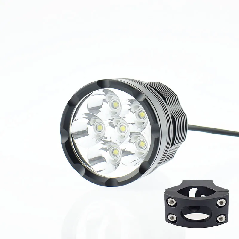 

1Pcs Motorcycle Headlight LED Chip Motor Driving Fog Lamp 12V 60W Spot Bicycle Auxiliary Spotlight Head Light Headlamp Offroad