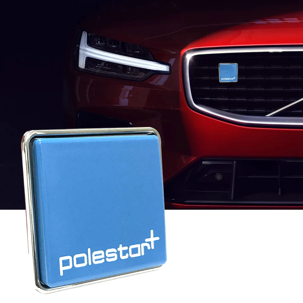 

1-10 pcs Polestar Logo Emblem Sticker For Volvo C30 C70 XC40 XC60 XC70 S40 S60 S80 S90 Auto Trunk Grill Bady Trim Car Styling