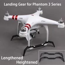 DJI Phantom 3 удлиняется повышенной посадка Шестерни Посадка Skid для DJI Phantom 3 Стандартный/advance/4 К/ профессиональный