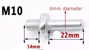M10 M14 электрическая дрель угловая шлифовальная машина шатун - Цвет: M10