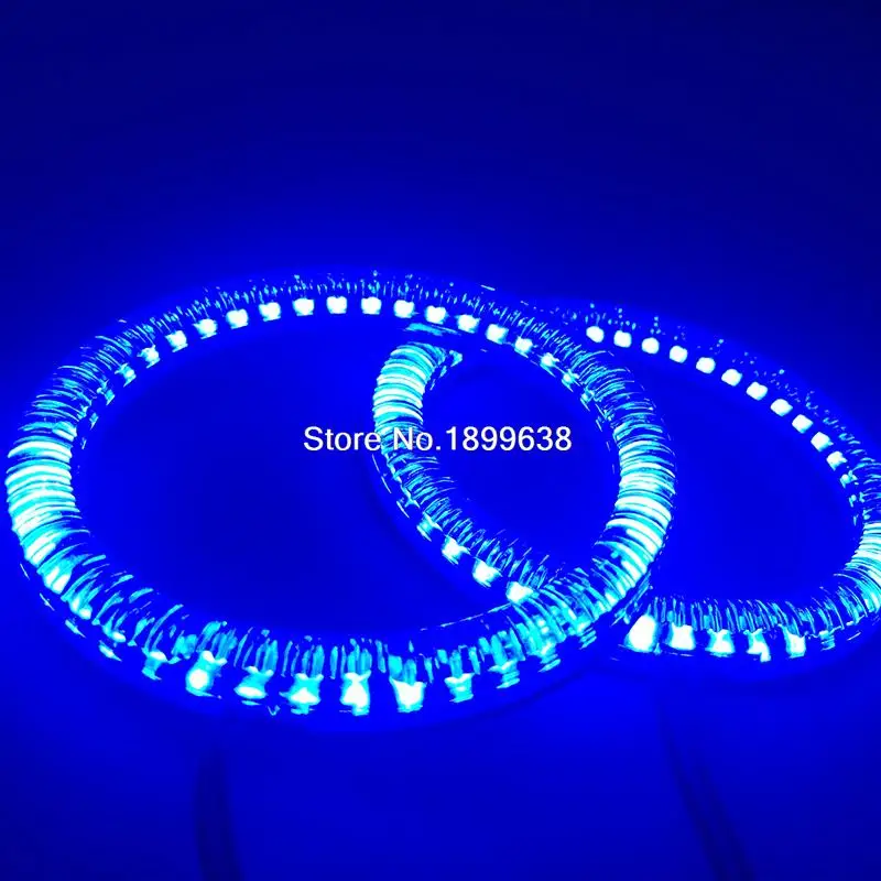 4 шт. супер яркие красные, синие, желтые, белые 3528 smd led Ангельские Глазки halo Кольца для автомобиля Стайлинг для Toyota 4runner 2006 2007 2008 2009