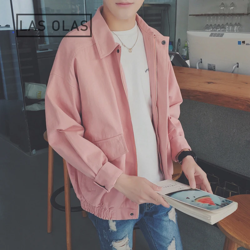 light Ceket Tops Couleur Hiver Vestes Grande Automne Vêtements pink Manteau Tranchée Black Hommes 70b0257 Veste Taille Punk Chaquetas Manteaux Solide Green pjLVqSUzMG