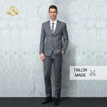 Wrwcm заказ мужской костюм высокого качества на заказ Серый шерсть поддержка предприятия настройки джентльмен стиль заказ