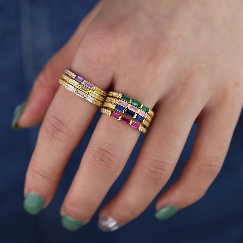 brass ring H size 6 7 8 (18)
