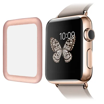  BUMVOR For iWatch Screen Protector Film Full Cover 4D Curved Soft Edge Tempered Glass For Apple Watch 42mm 38mm Series 3/2/1