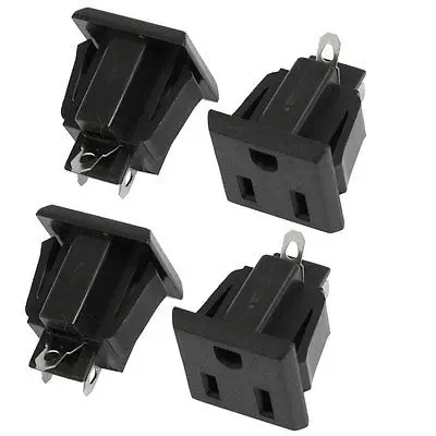 

AC 125V 15A 3 Pin Terminals US AC Power Socket Outlet 10 Pcs