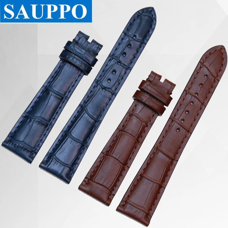 SAUPPO подходит для Zenith Captain First Layer кожаный ремешок часов из телячьей кожи