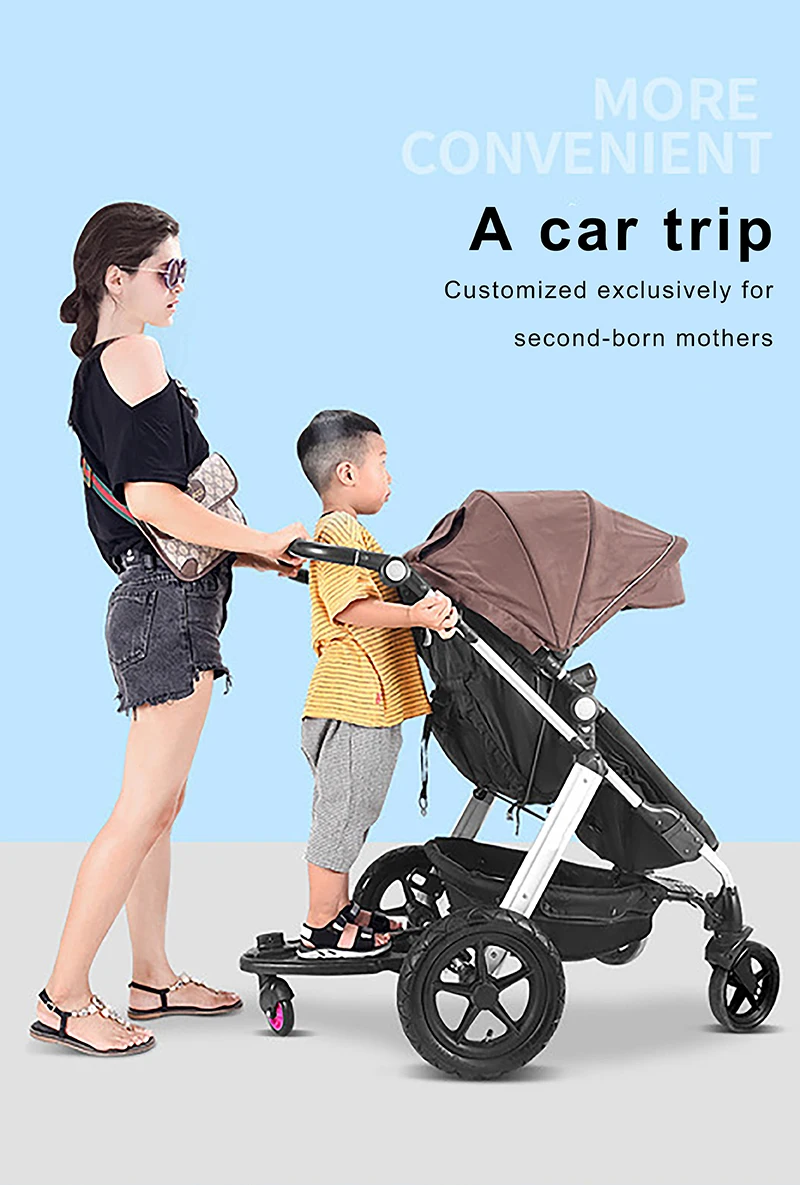 stroller stand board