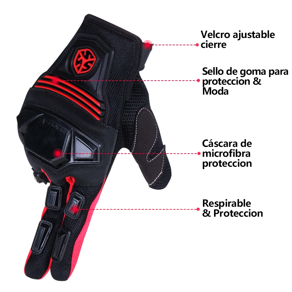 Перчатки SCOYCO moto rcycle дышащие перчатки для грязного велосипеда Guantes de moto защитные перчатки для рук для moto rcycle