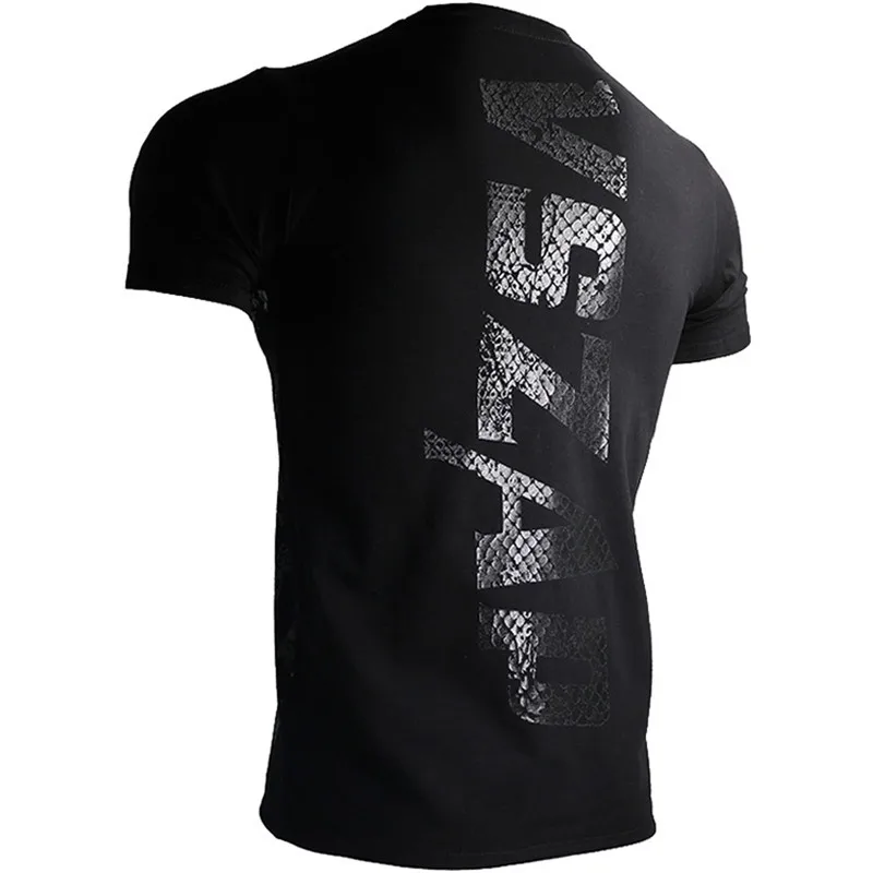 VSZAP MMA одежда рубашки Rashguard для фитнеса базовый слой обтягивающие мужские