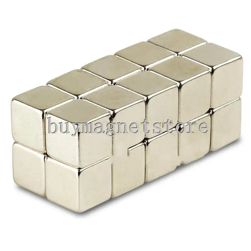 1 шт. N35 блок диаметром 10x10x10 мм NdFeB Магнит куб волшебная игрушка неодимовые магниты