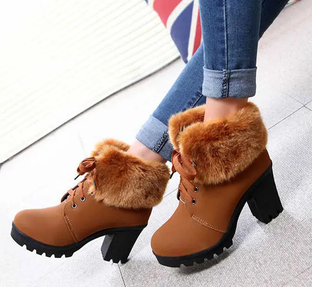 New-Design-Women-High-Heel-Boots-2018-Plush-Lace-Up-Keep-Warm-Winter-Fashion-Women-Boots-(2)---