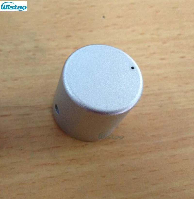 

IWISTAO Solid Potentiometer Knob Whole Aluminum HIFI Amplifier Outer Diameter 26mm High 28mm ID 6mm Silver DIY Free Shipping