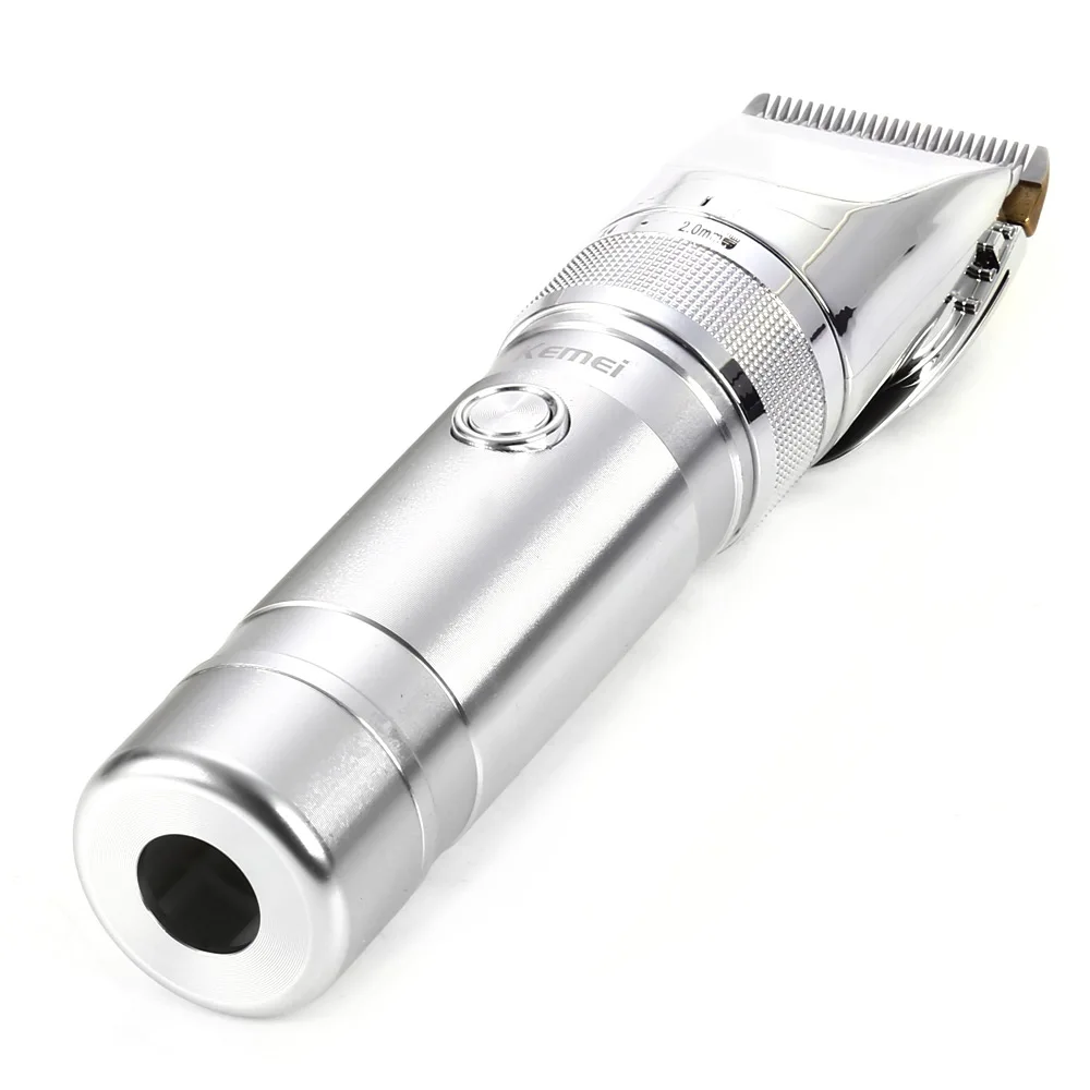 Kemei 9801 Перезаряжаемые машинка для стрижки волос 110 220 V профессиональная Для