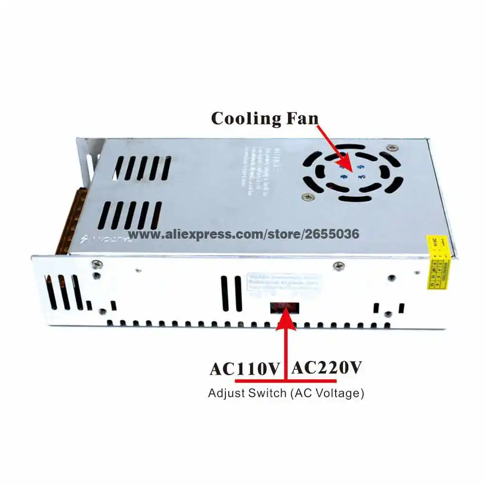 Регулируемая DC 9V 33A 300W фототрансформатор AC 110V 220V SMPS для светодиодной ленты|switch