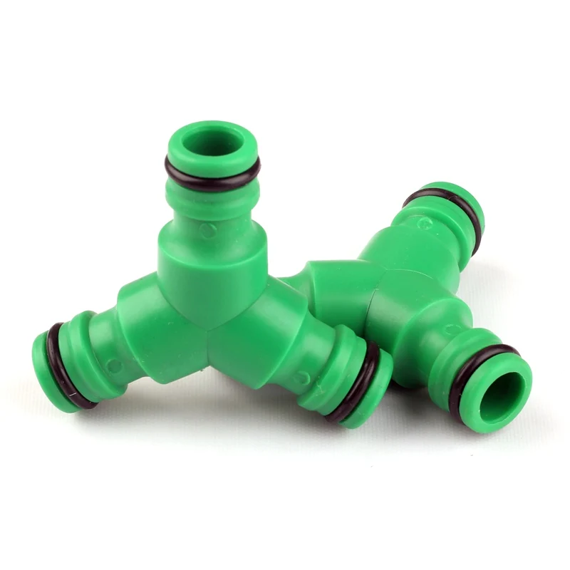 5pcs Y Type 16mm Size Quick Connector Adaptor Green Equal Diameter 3