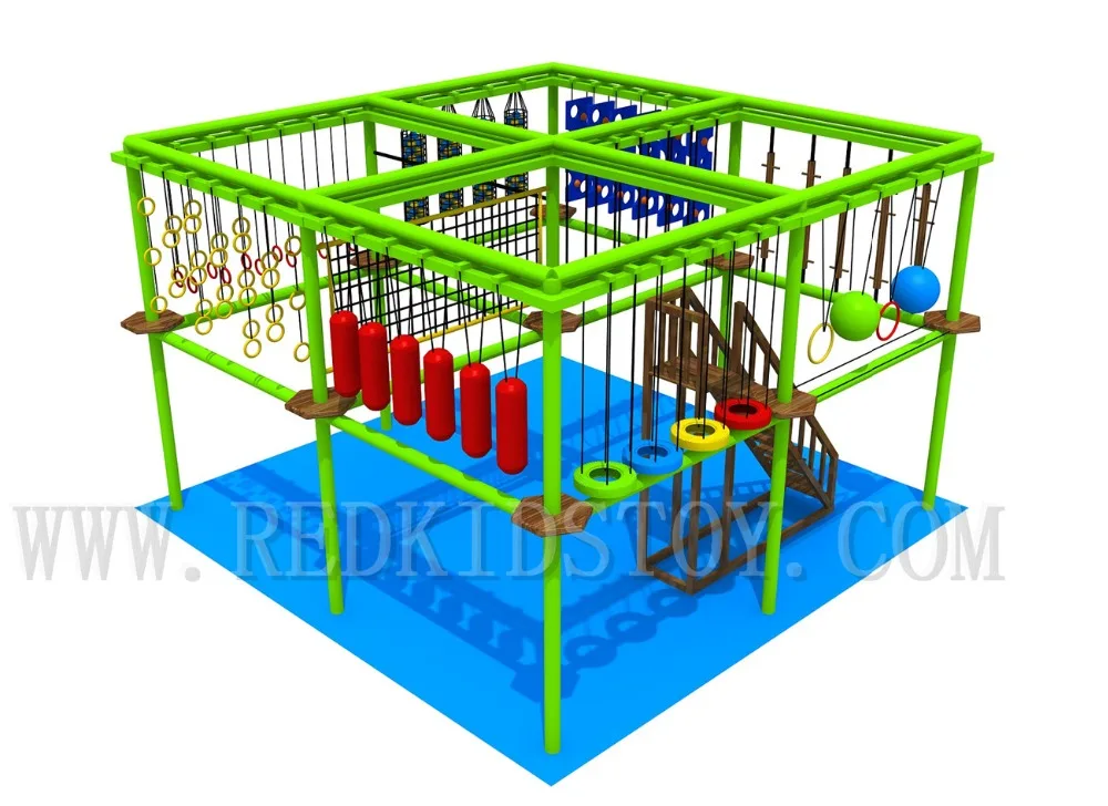 Веселые приключения детская площадка оборудование веревка объекта для торгового центра HZ-8509A