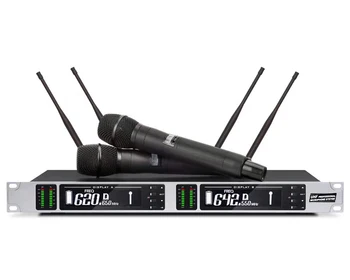 

Bolymic wireless microphone handheld Dual channels uhf wireless microphone professional