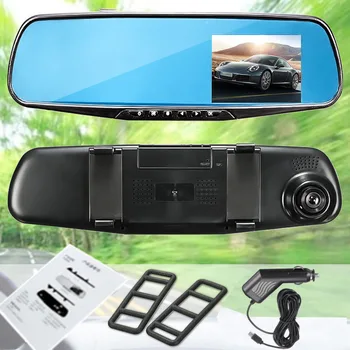 Do Promotion. HD 1080P 2.8" LCD Camera Video Recorder Night Vision DVR Display Screen Rear View Mirror Dash Cam Camera