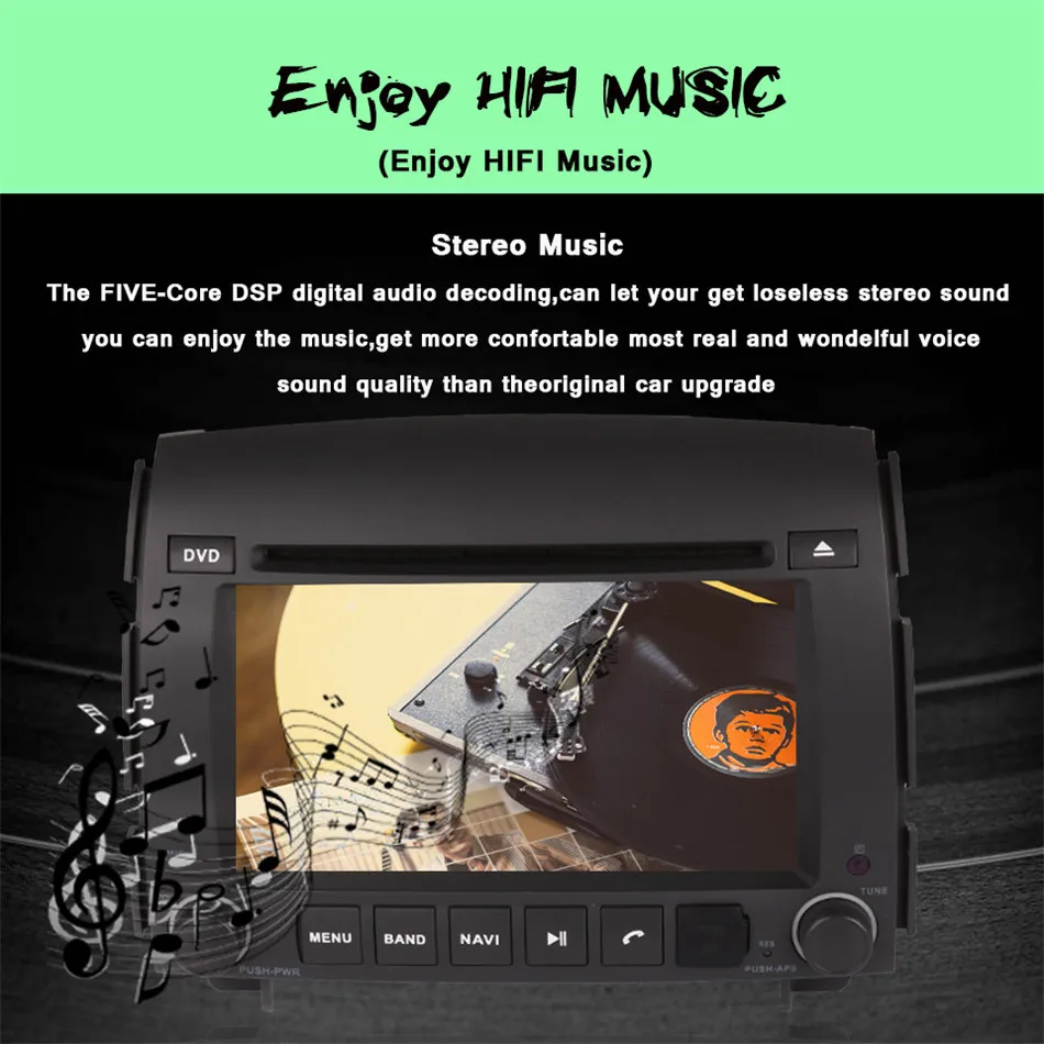 Clearance 2 Din Android 9.0 Car GPS DVD player For Hyundai sonata NF 2004 2005 2006 2007 2008-17 4G USB Radio BT GPS Navigation Headunit 3