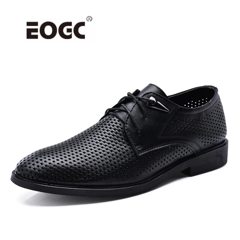 

Full grain leather oxfords shoes handmade plus size flats shoes fashion oxford business shoes mesh wedding dress shoes
