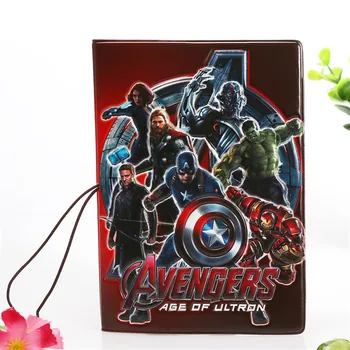 

Age of Ultron Avengers 3D Design Fashion Passport holder Cover ID package Travel Accessories Ticket Protective Case Gift