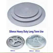 HQ IL02 чугунный вращающийся поднос для приправ основание для стекла/дерева/мрамора стол поворотный с гладким игольным роликовым подшипником