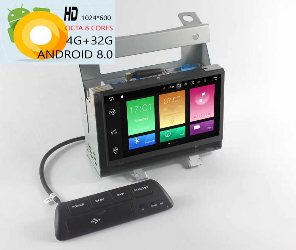 HIRIOT ips автомобильный Android 9,0 DVD gps плеер для LAND ROVER FREELANDER 2 Octa 8 ядерный 4 Гб ОЗУ 64 Гб ПЗУ 16 Гб карта Wifi зеркальная связь DSP