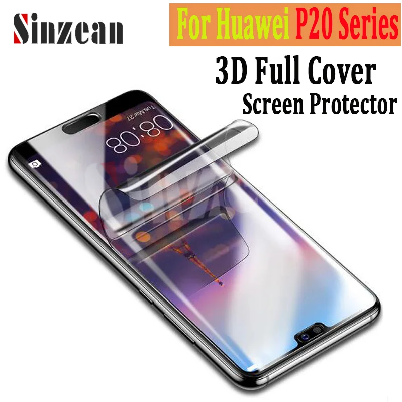 100 шт./лот ТПУ Гидрогелевая пленка для Huawei Mate 30 Pro P40 PRO P30 pro 3D изогнутая мягкая