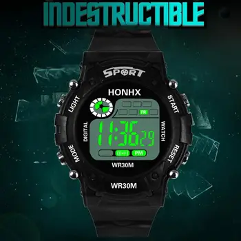 LED Men Analog Digital Military Army Men Watches Sport Waterproof Wrist Watch Business Masculino Casual Saat Gift
