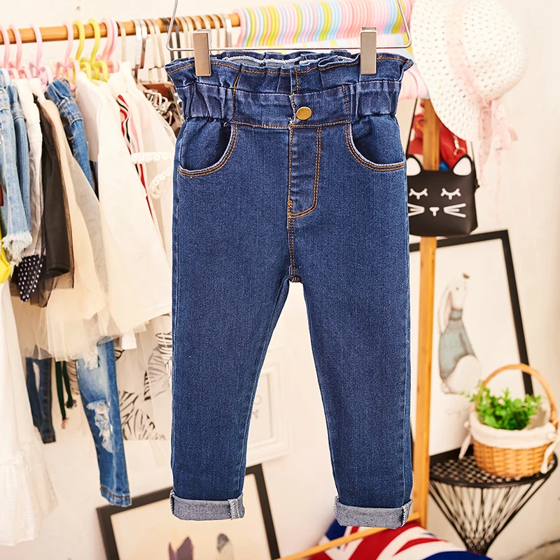 

2019 New Autumn Item Girl Fashion Jeans Pant Denim Pant