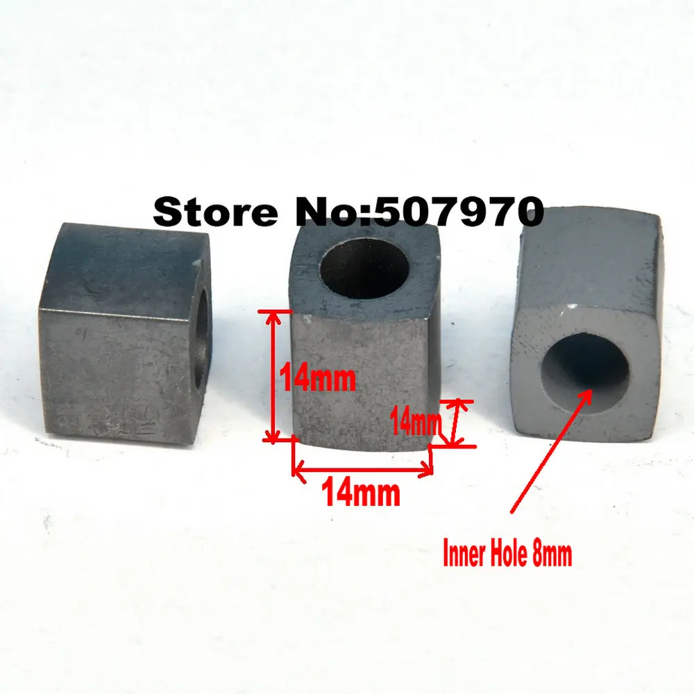 EDM Tungsten Carbide Block L14mm* W 14mm *Hole 8mm for CNC Wire Cutting