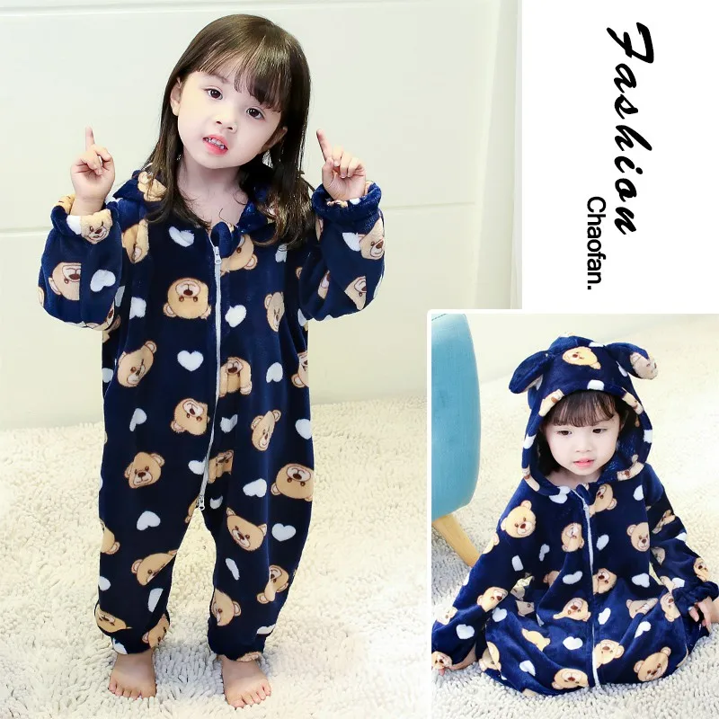 CROAL CHERIE Cute Bear New Born Baby Clothes Girl Winter Clothes Baby Boy Romper Newborn Halloween Costume Jumpsuit Baby (8)