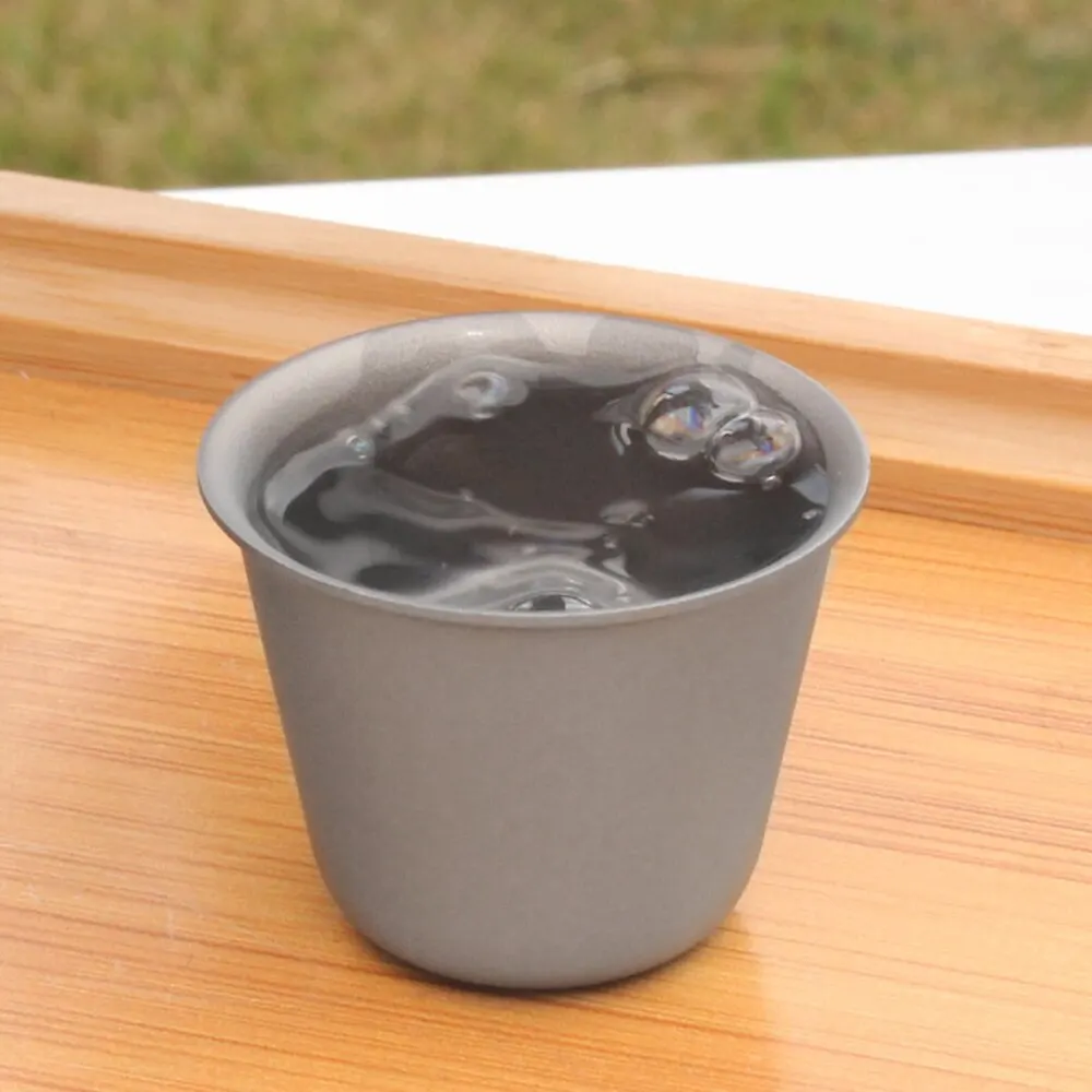 

# Outdoor Titanium Cup Camping Wine Tea Cup Picnic Drinking Cups for Party Drinkware Anti-broken Healthy Cup 3PCS 2PCS 1PCS