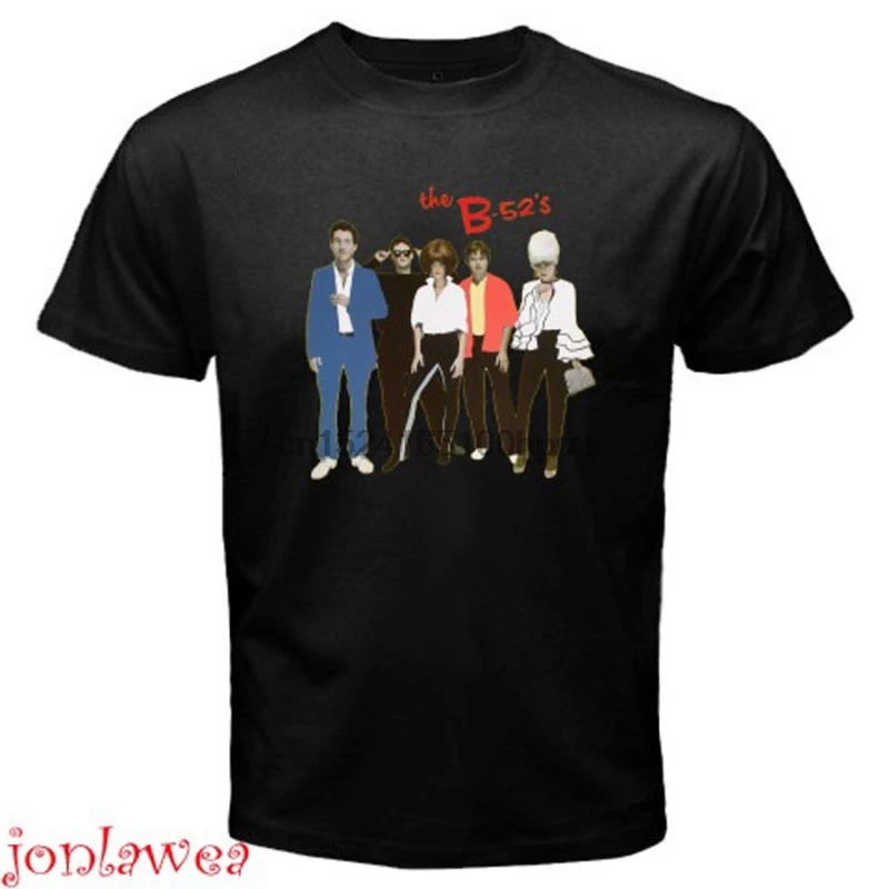 

The B-52S New Wave Band Legend Personels Mens Black T-Shirt Size S to 3XL