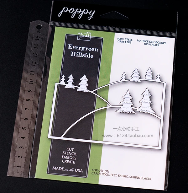 

memorybox poppy evergreen hillside 1450 cutting dies stencils,scrapbooking die cuts troqueles metal embossing folder craft dies