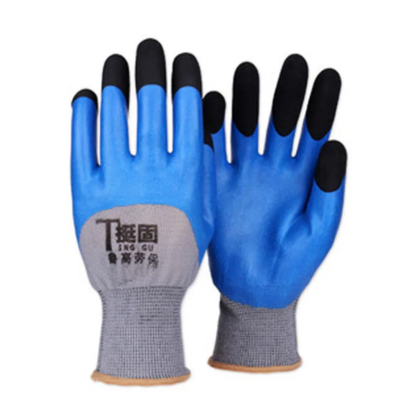 12 Pairs Working Gloves Men Coated Gloves Breathable Wear-resistant Protective Gloves for Welding Construction Repairman's Glove